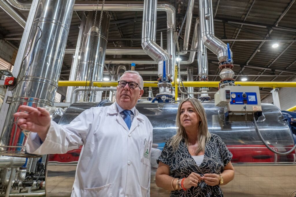 Delegada visita Central Térmica y de Climatización del HUJ (3)