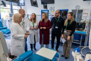 Visita Nefrología Hospital Universitario de Jaén 1